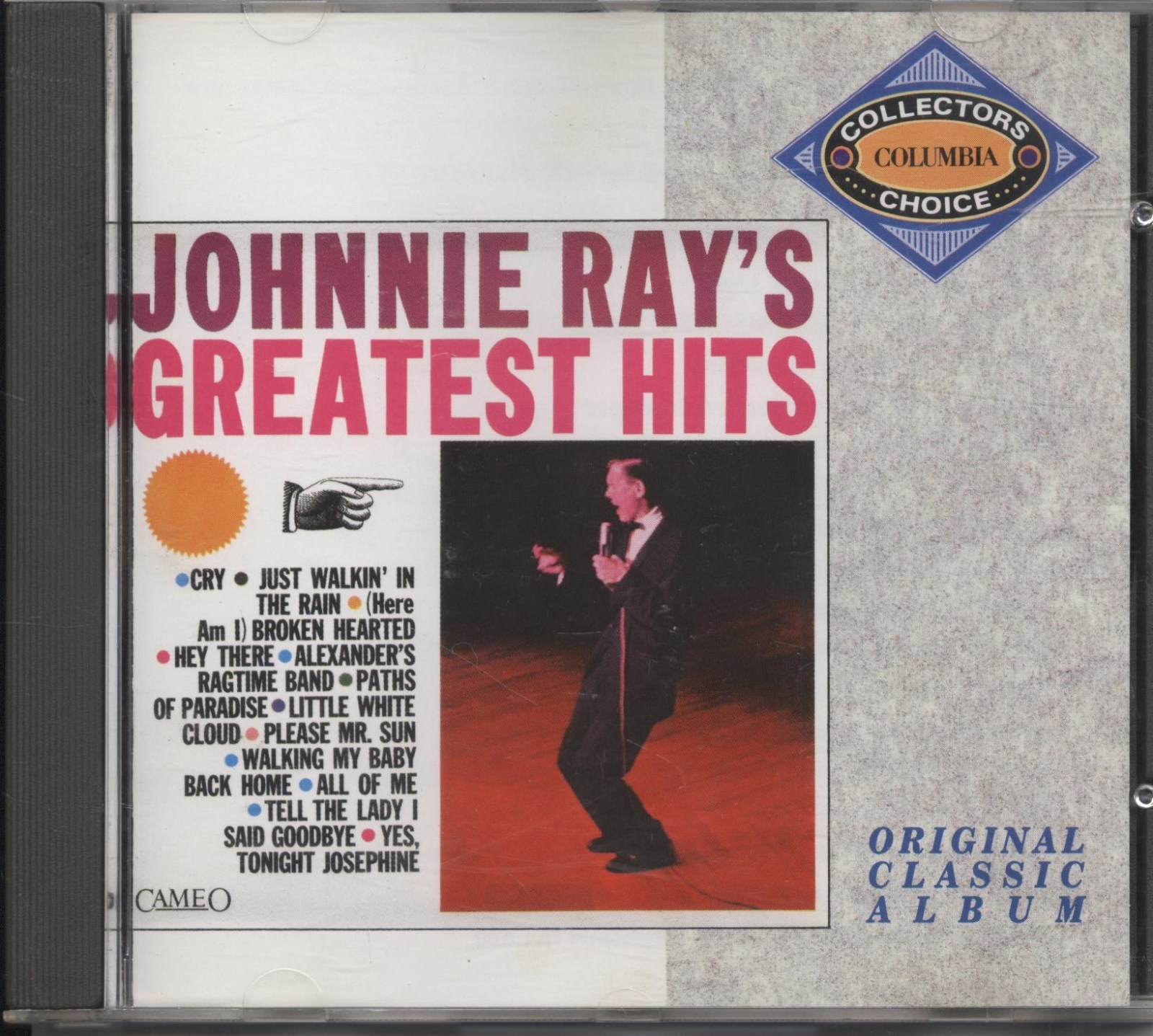 Johnnie Ray - Johnnie Ray's Greatest Hits (CD Album)