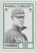 1982 TCMA Baseball's Greatest Pitchers Tan Back Addie Joss #1982-43 HOF hg6
