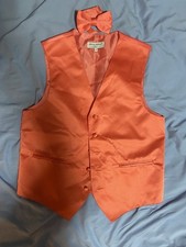 Men's Solid Satin Tuxedo Vest Mauve Pink, Formal for Wedding, Prom