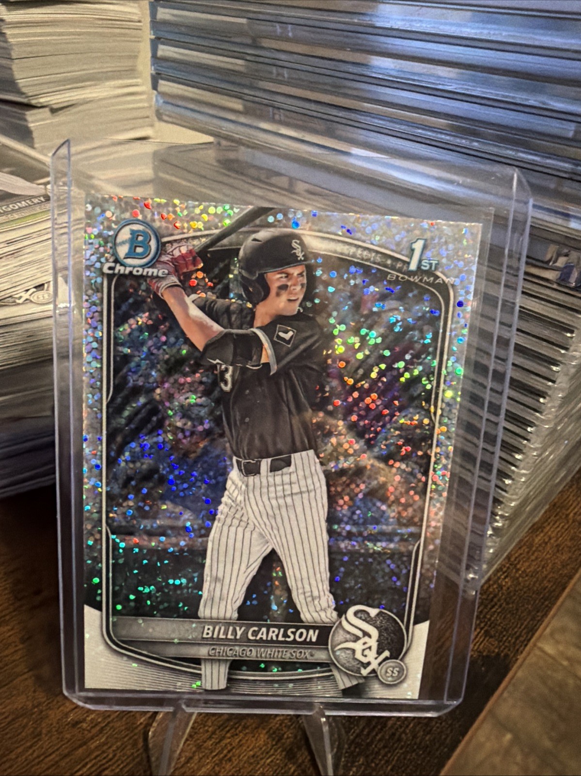 2025 Bowman Draft - Billy Carlson 1st Mini Diamond BDC-10 - Chicago White Sox