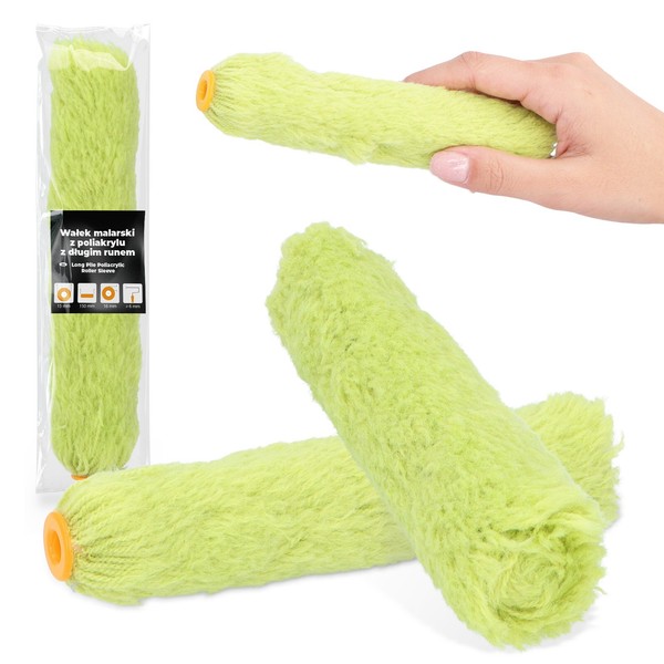 Farbroller 15 Cm Malerroller Streichen Farbe MöBel WäNde Ersatzwalze Ersatzrolle-image