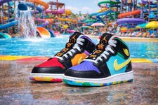 Jordan 1 Mid SS GS 'Championships' Men Size US 7-10.5