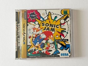 Sega Saturn Sonic Jam w/Spine Reg-Card SS hedgehog Knuckles Action Game Japan
