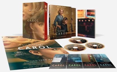 Carol Todd Haynes 4k + 2 Blu-Ray + 3 Stunden Bonus + 100p Buch.. Sealed NEUWERTIG