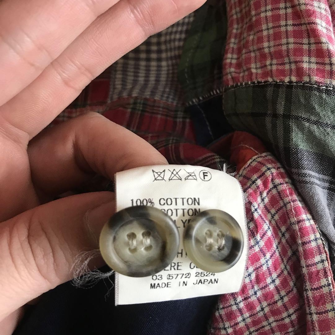 Bape Patchwork Tailored Jacket MEN JP size L Exce… - image 10