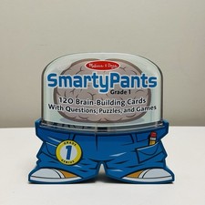 Melissa  Doug Smarty Pants 120 Brain Building Cards Grade 1 Genius 5072 NEW