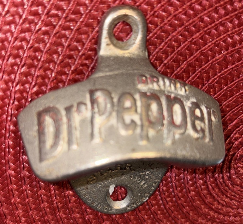 Starr X Wall Mounted Drink Dr Pepper  Bottle Opener for Beer Soda Bar