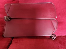 88-94 Obs Chevy Gmc Ck Truck Seirra Silverado Sun Visor Set Oem Red Vinyl Ss