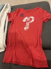 Kids 10/12 Adidas Philadelphia Phillies T Shirt