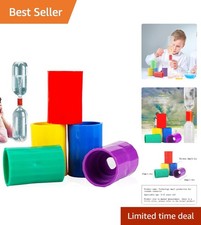 Colorful Tornado Bottle Connectors - STEM Kits for Creative Science Experiments