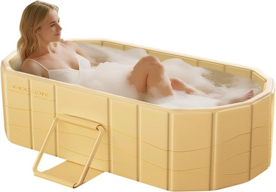 #ad #ad Portable Foldable Bathtub Freestanding Spa Soaking Tub for Indoor Outdoor Use $98.99