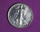 1945- walking Liberty half dollar #P35096