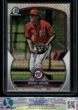 2023 Bowman Chrome #BCP-212 Brady House Prospects Mojo Refractor Nationals 9.1G