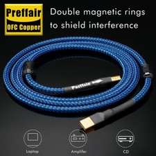 NEW Type A-B USB2.0 Data Cord Gold Plated USB Cable Audio Sound Card DAC Decoder