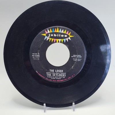 The Skyliners   The Loser 7'' Record 1965 Jubilee Doo-Wop Pop 45 RPM