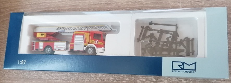 Rietze 71618 - 1/87 Magirus DLK Fire Department Weilheim - New
