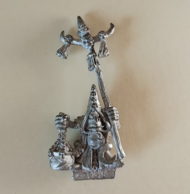 Warhammer Fantasy Orcs & Goblins classic 1992 Night Goblin Shaman Metall