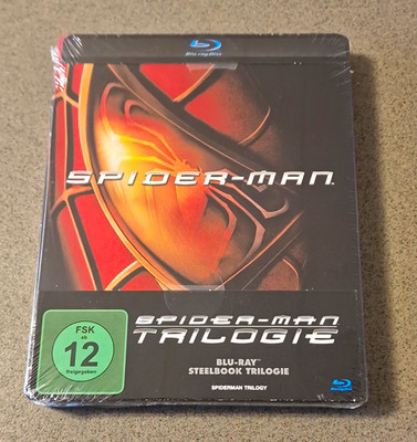 Spider-Man Trilogie (1-3) Steelbook Bluray , Tobey Maguire,  NEU & OVP