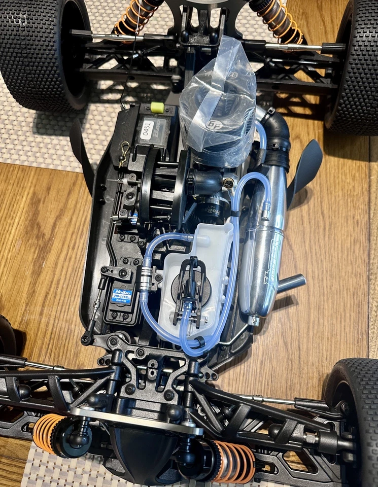 New Hobao hyper ss vs 1/8 Truggy Nitro Rc Car Buggy kyosho arrma hpi truck losi  - Image 3 of 4