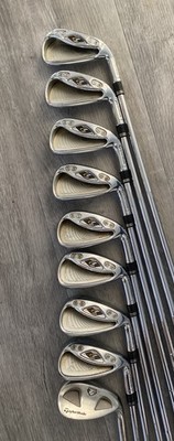 TaylorMade RAC R7 CGB Max Eisen 4-PW AW SW (9 Schläger)