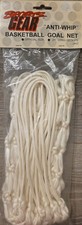 NEW Sports Gear Non-Whip Basketball Goal Net 12 Loops 21" Long White