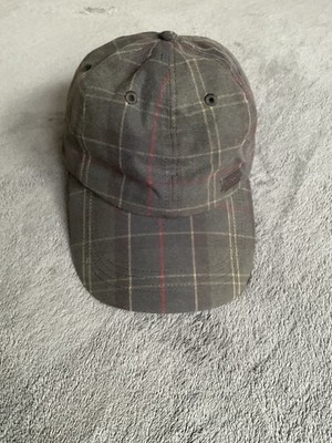 Barbour Darwen Tartan Sports Cap Adjustable Waxed Cotton Plaid