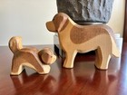 Ostheimer Wooden Saint Bernard Dog Puppy Set - Made In Germany — photo 1