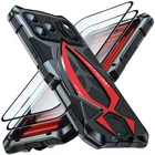 New Heavy Duty Metal Shockproof Armor Case For iPhone 17 Pro Max/16Pro Max Cover