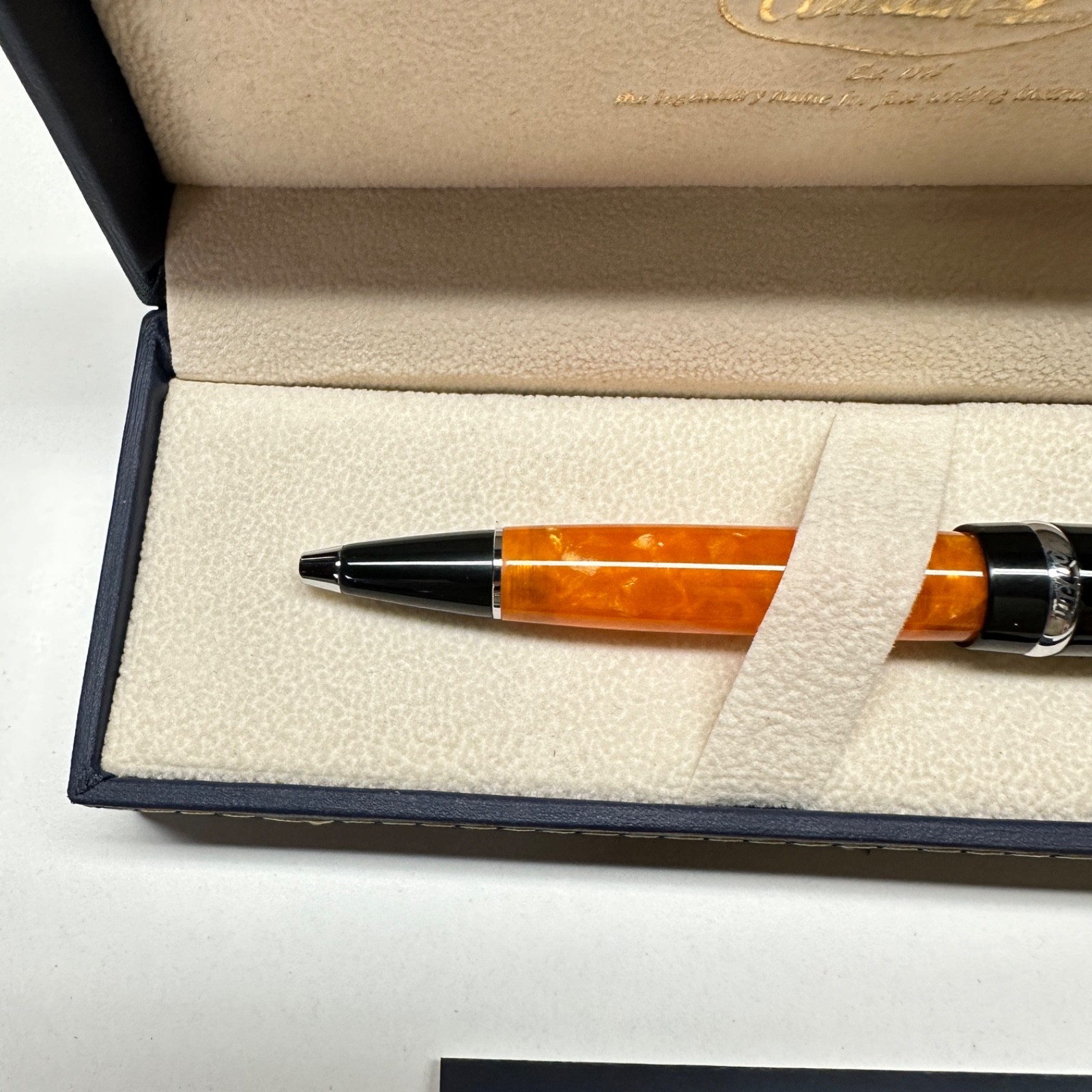 Conklin Duragraph Ballpoint Pen Amber Nights– New in Box