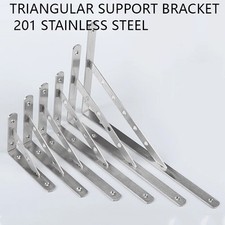 Triangular Support Bracket New Tainless Steel Wall Shelf  201 Stainless Steel