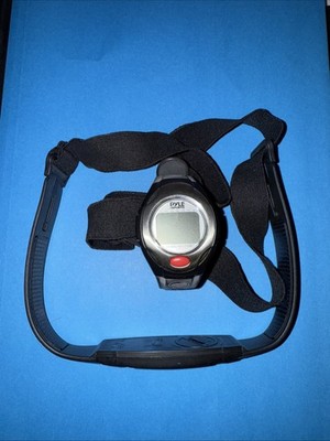 Pyle Sports Heart Rate Monitor Calorie Counter Watch And Chest Band