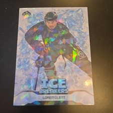 LOREN ULETT ICE BREAKERS MANCHESTER STORM SERIES 1 25/26 HOCKEY  CARD