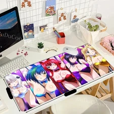 Highschool DxD Anime Keyboard Desk Mat Large Mouse Mat Locked Edge 60cm x 30cm
