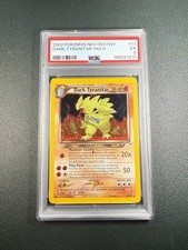 Dark Tyranitar 11/105 Neo Destiny Holo Rare Pokemon Card PSA 5 EX
