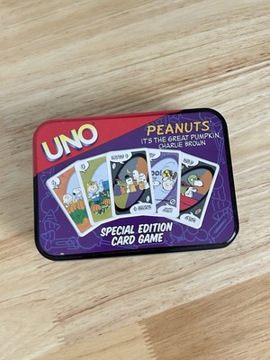 2006 Peanuts Great Pumpkin Halloween Special Edition Uno Card Game - New
