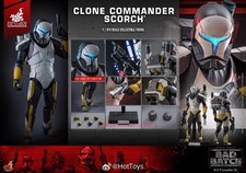 HT TMS130 Star Wars The Bad Batch Clone Commando Commander 1/6 Action Figure