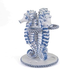 Avanti Linens - Toothbrush Holder, Seahorse Design Bathroom Accessories