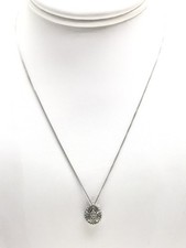 18" Diamond Necklace 30 Diamonds .68 CTW 14K White Gold 2.5g NJL022984 