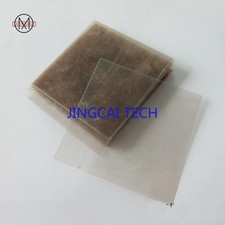 10PCS Natural Mica Sheet Insulation Sheet Transparent Mica Sheet 50x50x0.1mm