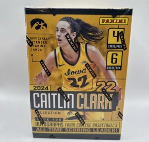 caitlin clark booster box Hobby 2024/25 Panini Prizm Draft Picks Collegiate Basketball Blaster B