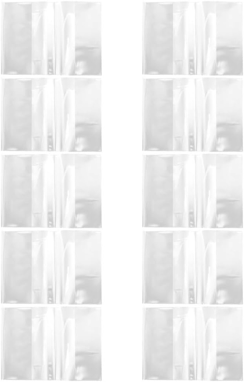 10 Stück Transparente Buchumschläge B5 Kunststoff Schutzhüllen Für Schulbücher U