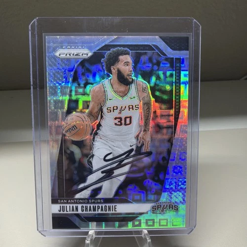 2024-25 Panini Prizm - Julian Champagnie #158 Pandora /150 IN PERSON AUTOGRAPH