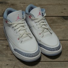 Air Jordan 3 Retro Youth Size 2Y | PreSchool White Cobalt Pink Bliss HQ0783-101