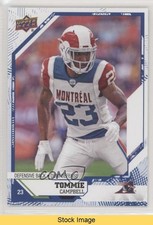 2019 Upper Deck CFL Blue Tommie Campbell #90 READ r6v