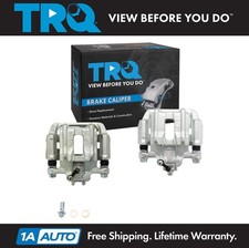 TRQ New Rear Brake Caliper Assembly w/ Bracket & Hardware Pair for Honda Acura