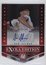 2012 Elite Extra Edition Aspirations Die-Cut Signatures Sam Selman Auto 13le