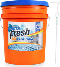 6X Platinum 5 Gallon Liquid Laundry Detergent, Concentrated Laundry Soap with De