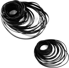 100 Pcs Recorder Rubber Belts - Cassette Repair Maintenance Mix...