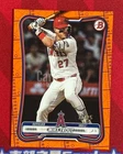 Mike Trout 2026 Bowman Orange Paper 12/25 Angels