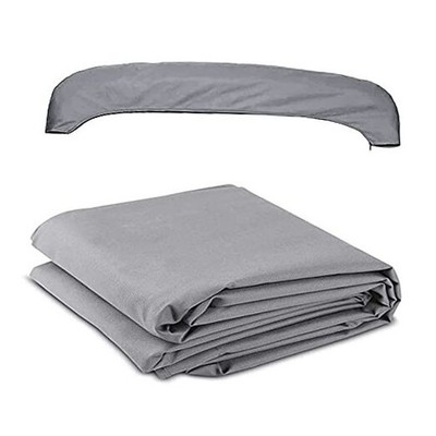 Bimini Top Fabric Replacement Canvas Canopy - 4 Bow Cover for Boat With 